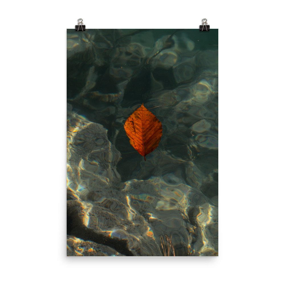Leaf - Matte Paper Poster - Image 3